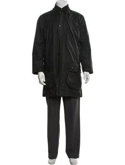 Pre-owned Barbour Utility Jacket In Black