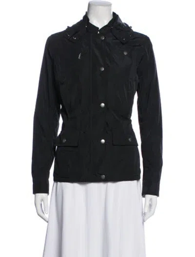 Pre-owned Barbour Utility Jacket In Black