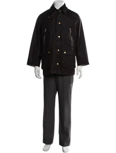 Pre-owned Barbour Utility Jacket In Black