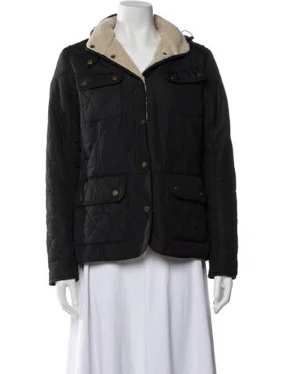 Pre-owned Barbour Utility Jacket In Black