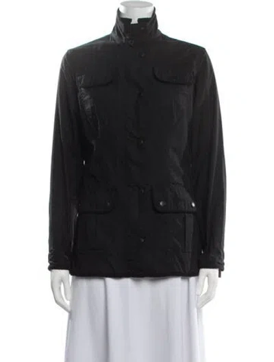 Pre-owned Barbour Utility Jacket In Black