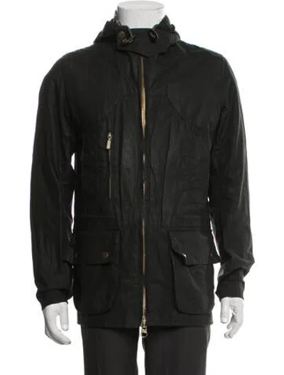 Pre-owned Barbour Utility Jacket In Black