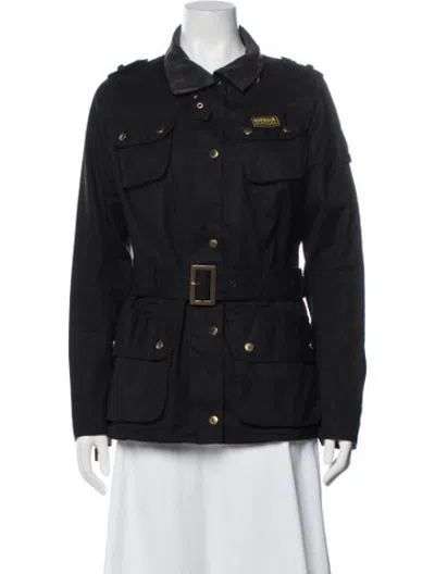 Pre-owned Barbour Utility Jacket In Black