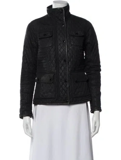 Pre-owned Barbour Utility Jacket In Blue