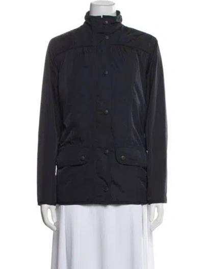Pre-owned Barbour Utility Jacket In Blue