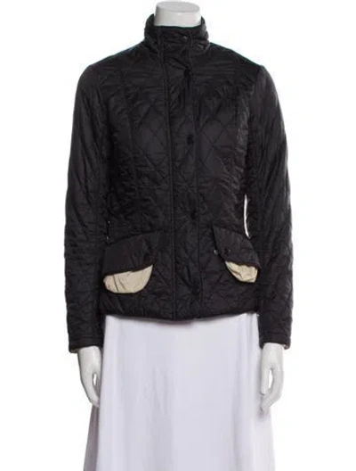 Pre-owned Barbour Utility Jacket In Blue