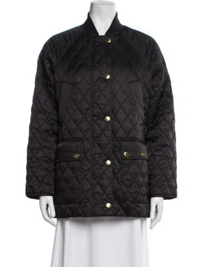 Pre-owned Barbour Utility Jacket In Blue