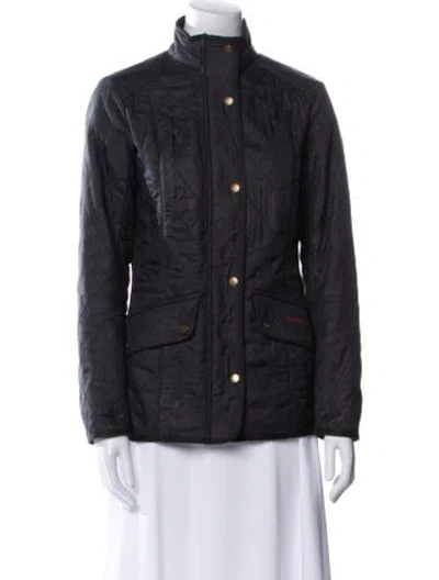 Pre-owned Barbour Utility Jacket In Blue