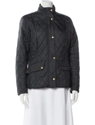 Pre-owned Barbour Utility Jacket In Blue