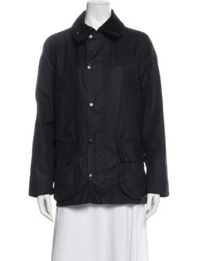 Pre-owned Barbour Utility Jacket In Blue