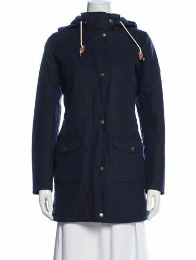 Pre-owned Barbour Utility Jacket In Blue