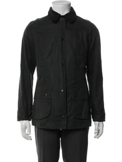 Pre-owned Barbour Utility Jacket In Blue