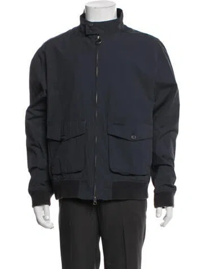 Pre-owned Barbour Utility Jacket In Blue