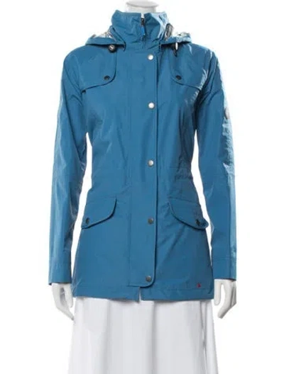 Pre-owned Barbour Utility Jacket In Blue