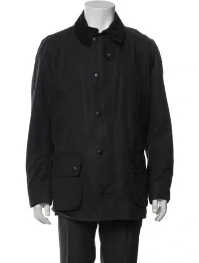 Pre-owned Barbour Utility Jacket In Blue