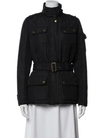 Pre-owned Barbour Utility Jacket In Blue