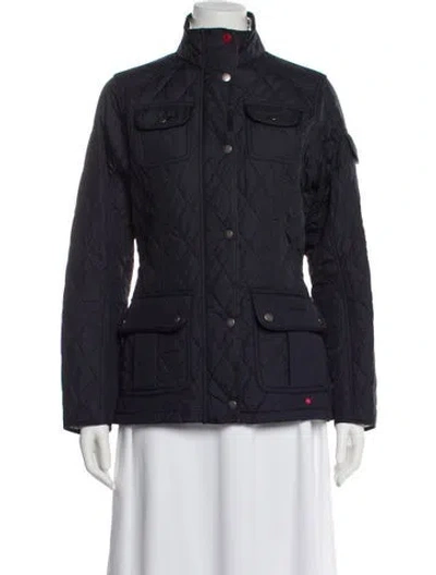 Pre-owned Barbour Utility Jacket In Blue