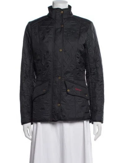 Pre-owned Barbour Utility Jacket In Blue