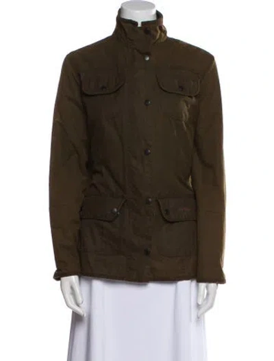 Pre-owned Barbour Utility Jacket In Brown