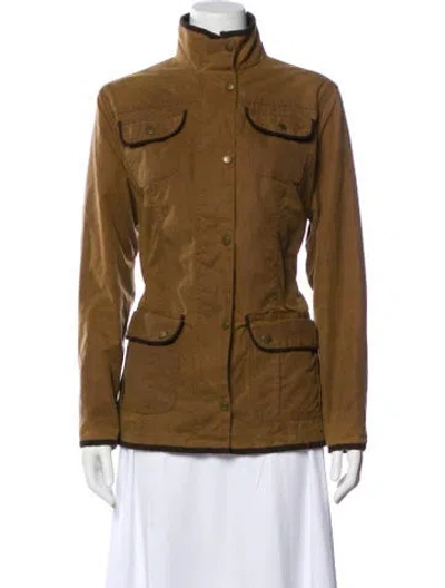 Pre-owned Barbour Utility Jacket In Brown