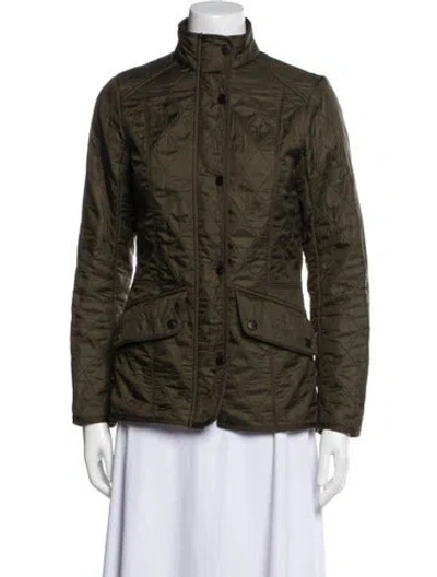 Pre-owned Barbour Utility Jacket In Brown