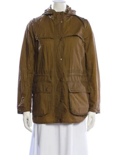 Pre-owned Barbour Utility Jacket In Brown
