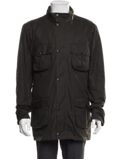 Pre-owned Barbour Utility Jacket In Brown