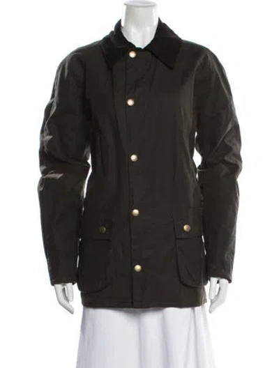 Pre-owned Barbour Utility Jacket In Brown
