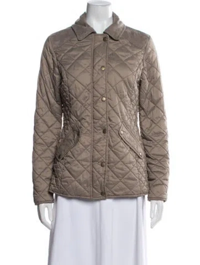 Pre-owned Barbour Utility Jacket In Brown