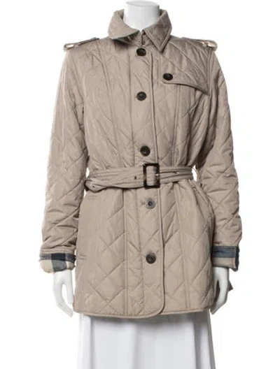 Pre-owned Barbour Utility Jacket In Brown