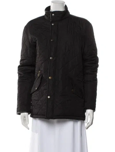 Pre-owned Barbour Utility Jacket In Gray