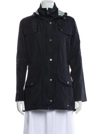 Pre-owned Barbour Utility Jacket In Gray