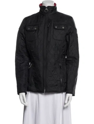 Pre-owned Barbour Utility Jacket In Gray