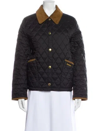 Pre-owned Barbour Utility Jacket In Gray