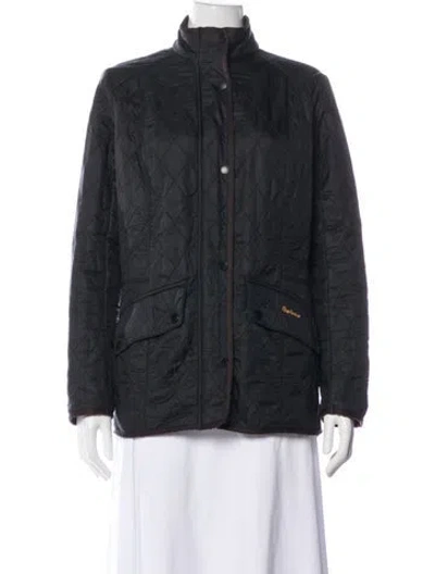 Pre-owned Barbour Utility Jacket In Gray