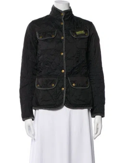 Pre-owned Barbour Utility Jacket In Gray