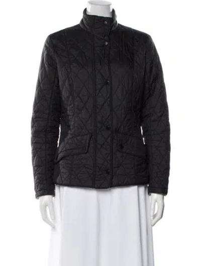 Pre-owned Barbour Utility Jacket In Gray