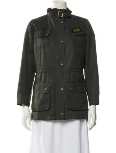 Pre-owned Barbour Utility Jacket In Green
