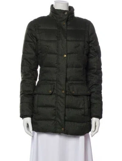 Pre-owned Barbour Utility Jacket In Green