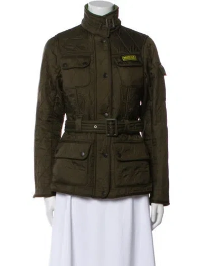 Pre-owned Barbour Utility Jacket In Green