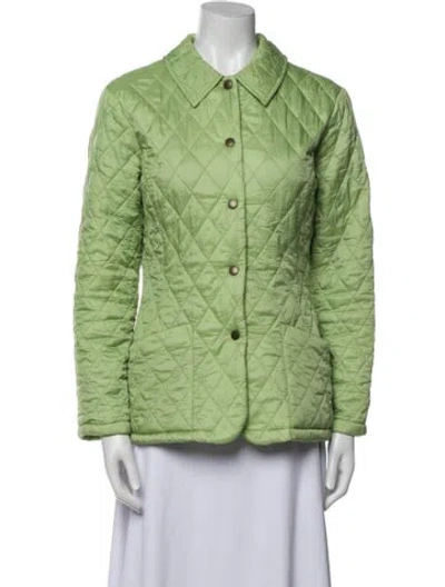 Pre-owned Barbour Utility Jacket In Green