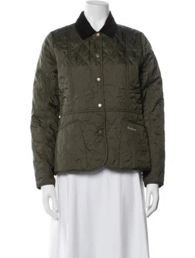 Pre-owned Barbour Utility Jacket In Green