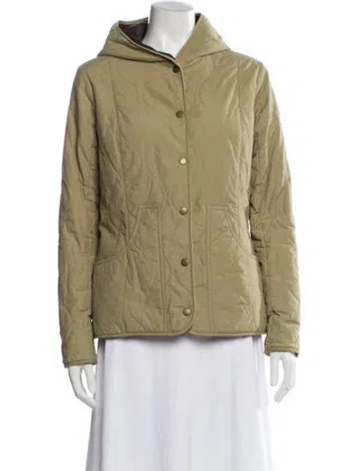 Pre-owned Barbour Utility Jacket In Green