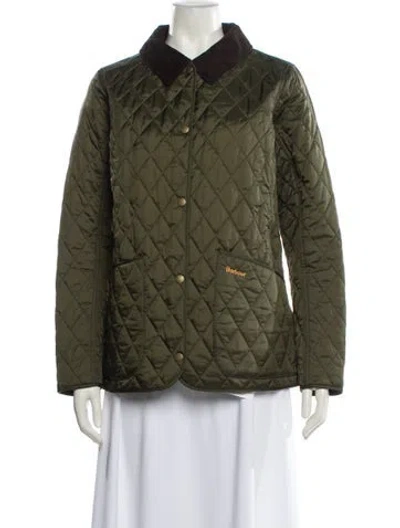 Pre-owned Barbour Utility Jacket In Green