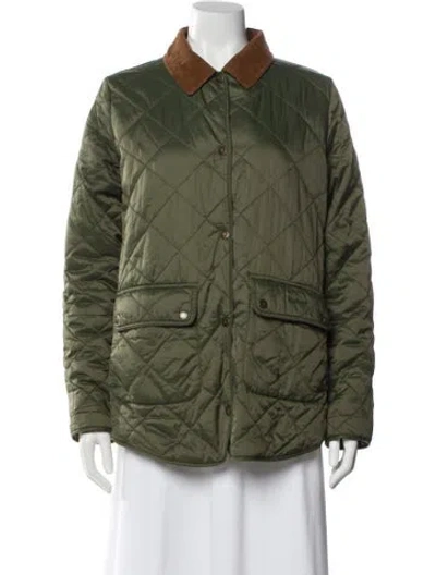 Pre-owned Barbour Utility Jacket In Green
