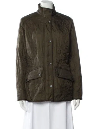 Pre-owned Barbour Utility Jacket In Green