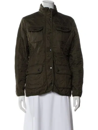 Pre-owned Barbour Utility Jacket In Green