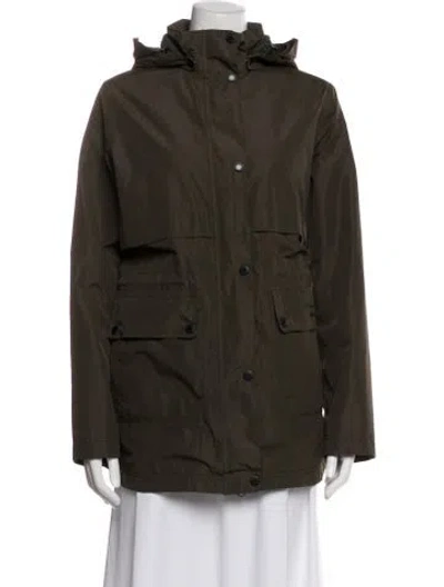 Pre-owned Barbour Utility Jacket In Green