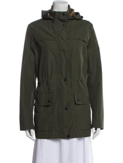 Pre-owned Barbour Utility Jacket In Green