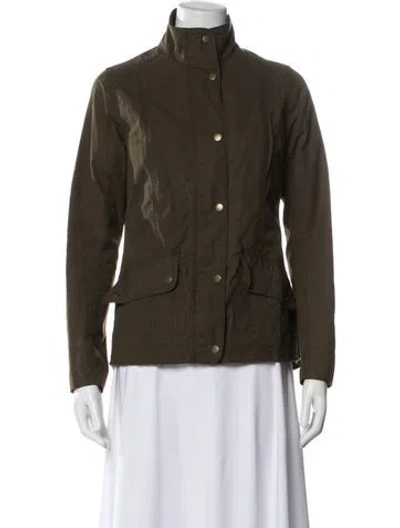 Pre-owned Barbour Utility Jacket In Green